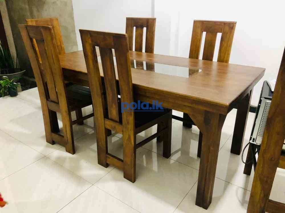 Teak dining table - photo 2
