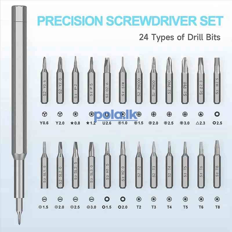 24 in 1 Recision screwdriver set - photo 4