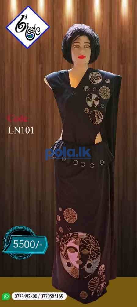 Hand painted cotton sarees - photo 9