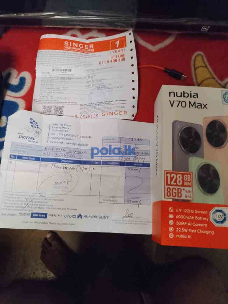 Nubia V70 max - photo 1