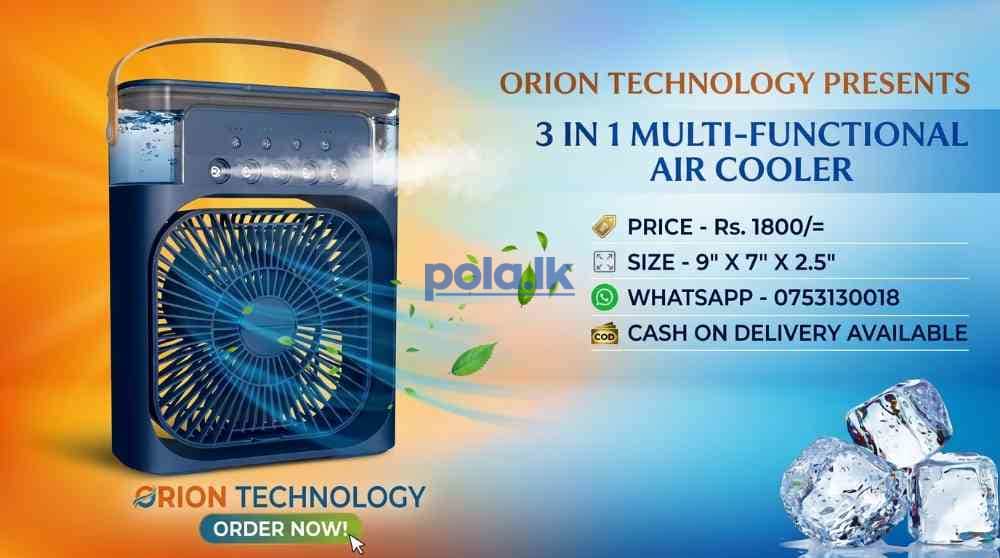 3-in-1 Multi-functional mini air cooler - photo 1