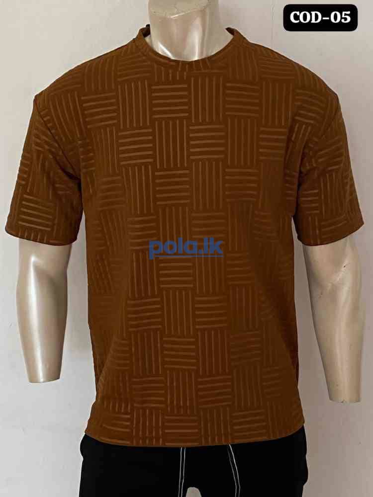 Pop corn drop shoulder over sizes t-shirt - photo 5