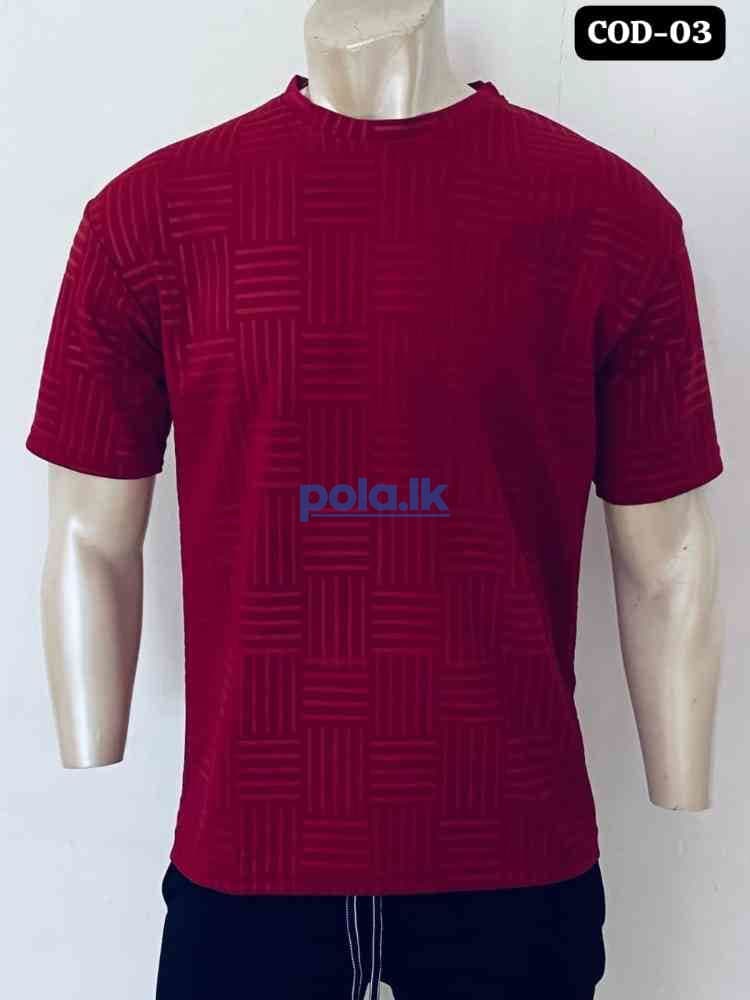Pop corn drop shoulder over sizes t-shirt - photo 3