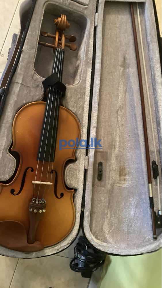 Honey brown violin - photo 6