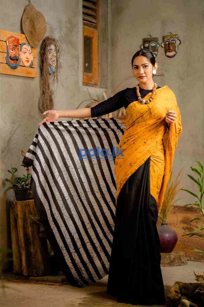 Indian bathik Saree for elegant look - photo 2