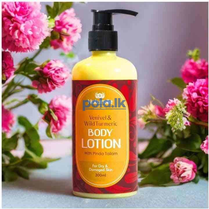 Venivel and wild turmeric body lotion – 300ml - photo 4