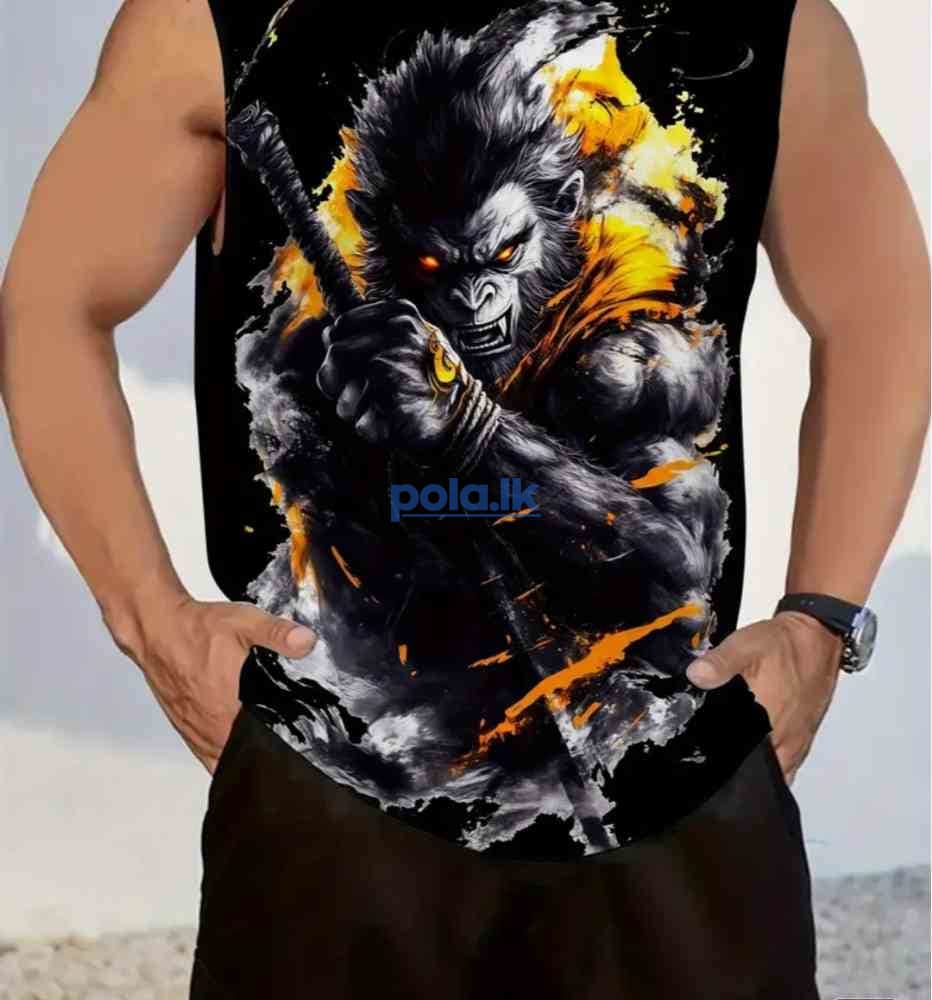 Mens printed arm cut - photo 2