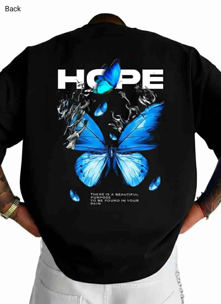 Drop shoulder oversized t-shirt - photo 2
