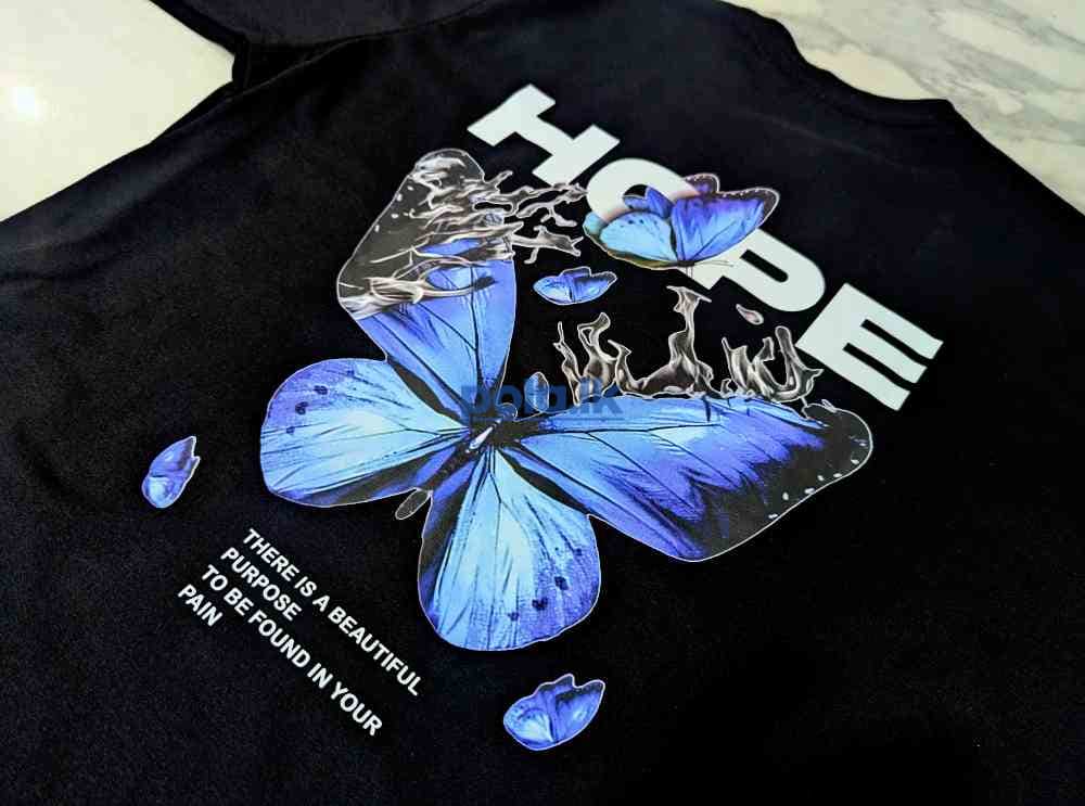Drop shoulder oversized t-shirt - photo 3