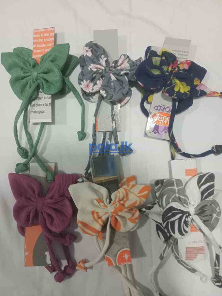 Butterfly hair bow and flower clip - photo 8
