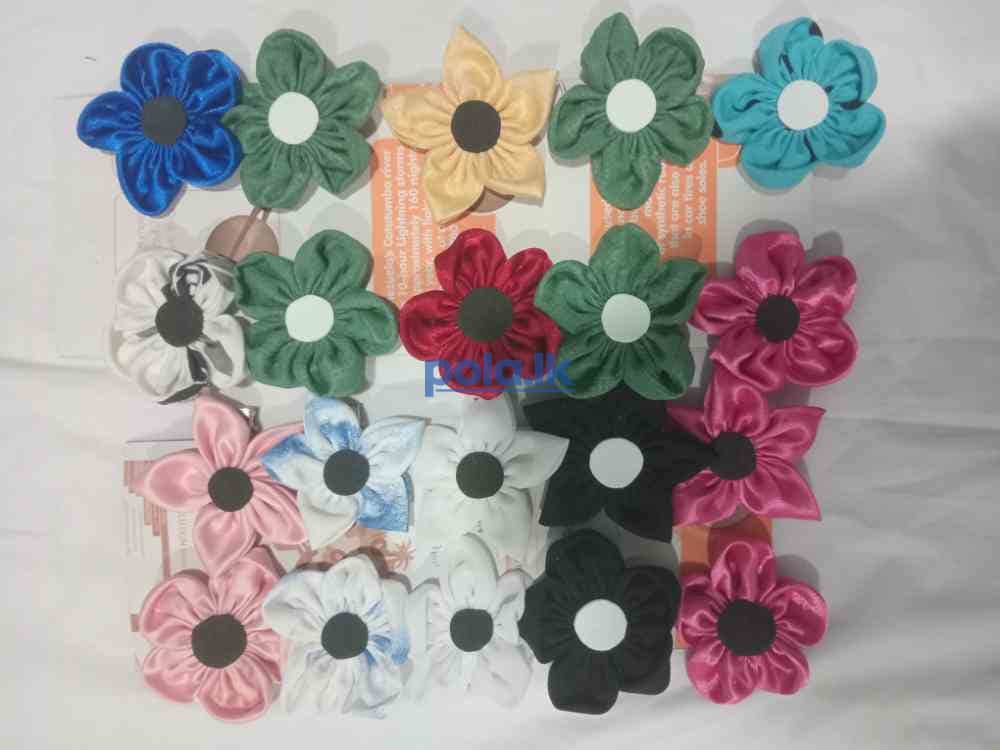 Butterfly hair bow and flower clip - photo 6