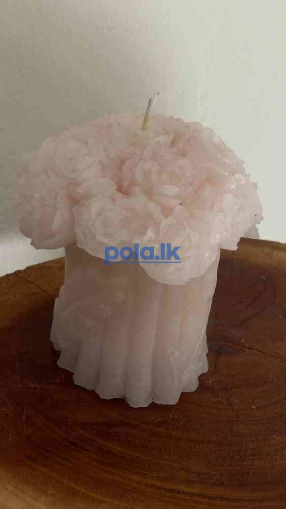 Rose bouquet candle - photo 5