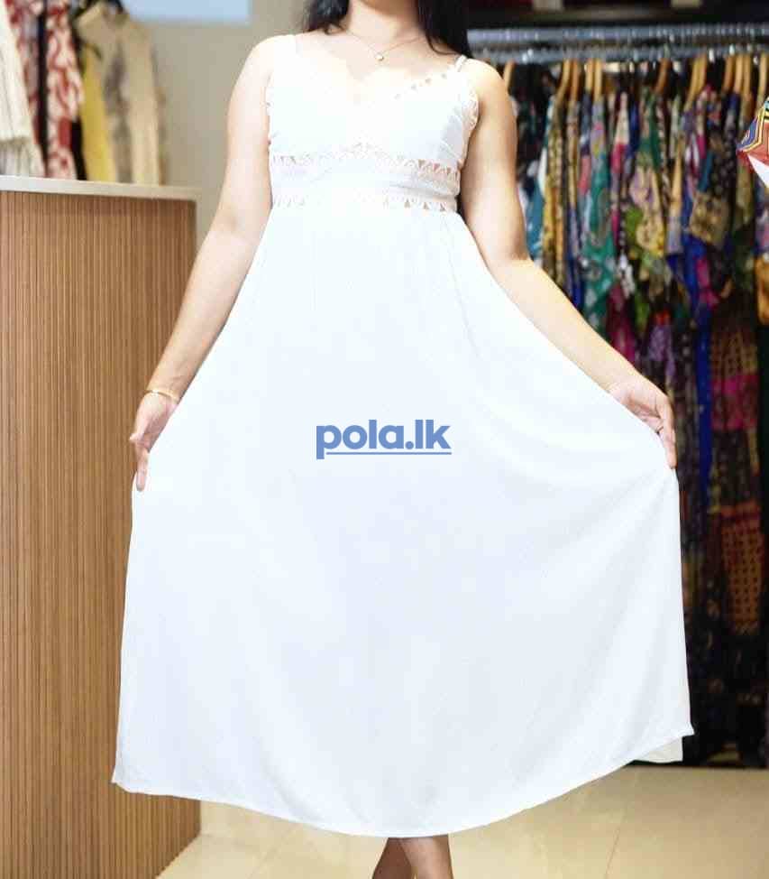 Gold design embroidery frock - photo 2