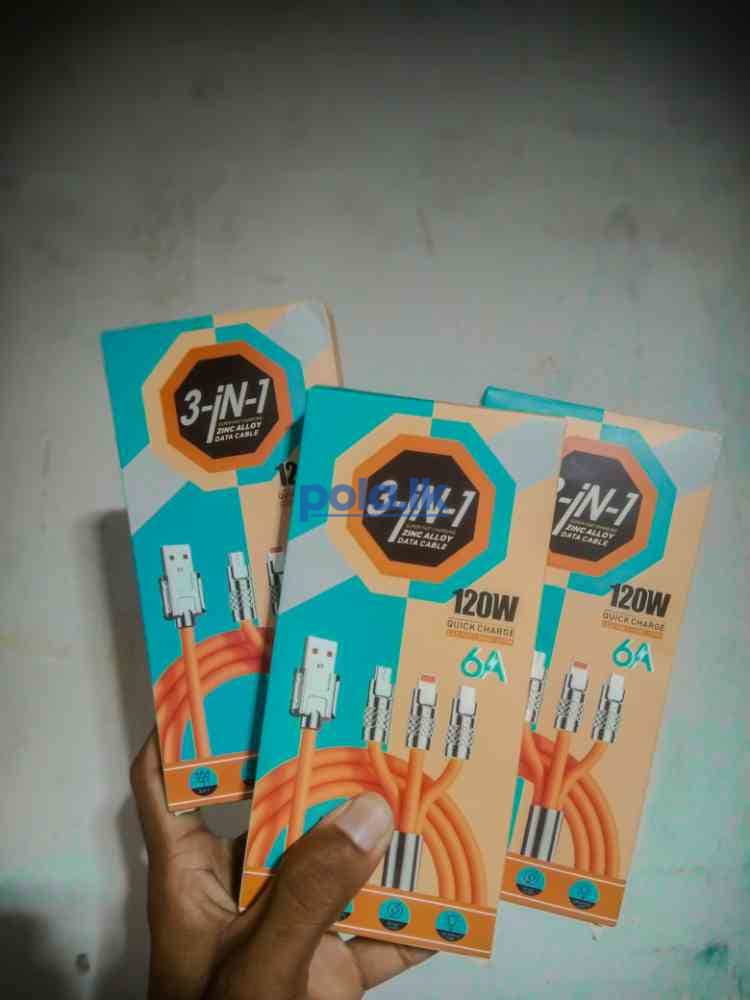 3 in 1 fast charging cable - photo 1