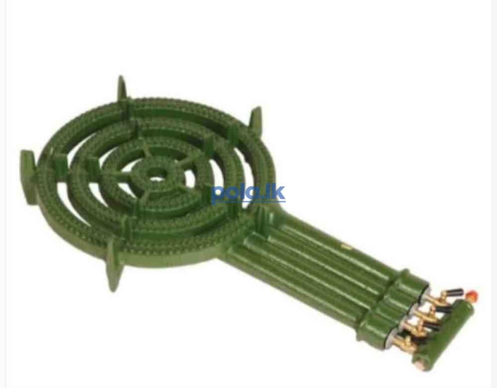4 Rings burner manual cast iron gas cooker - photo 2