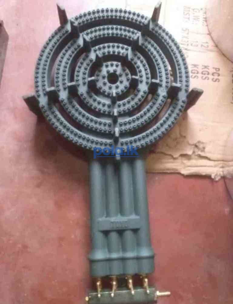 4 Rings burner manual cast iron gas cooker - photo 1