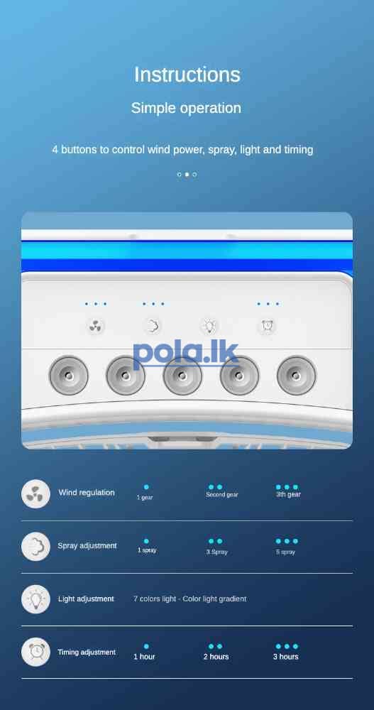 3 in 1 Multi functional air cooler - photo 14