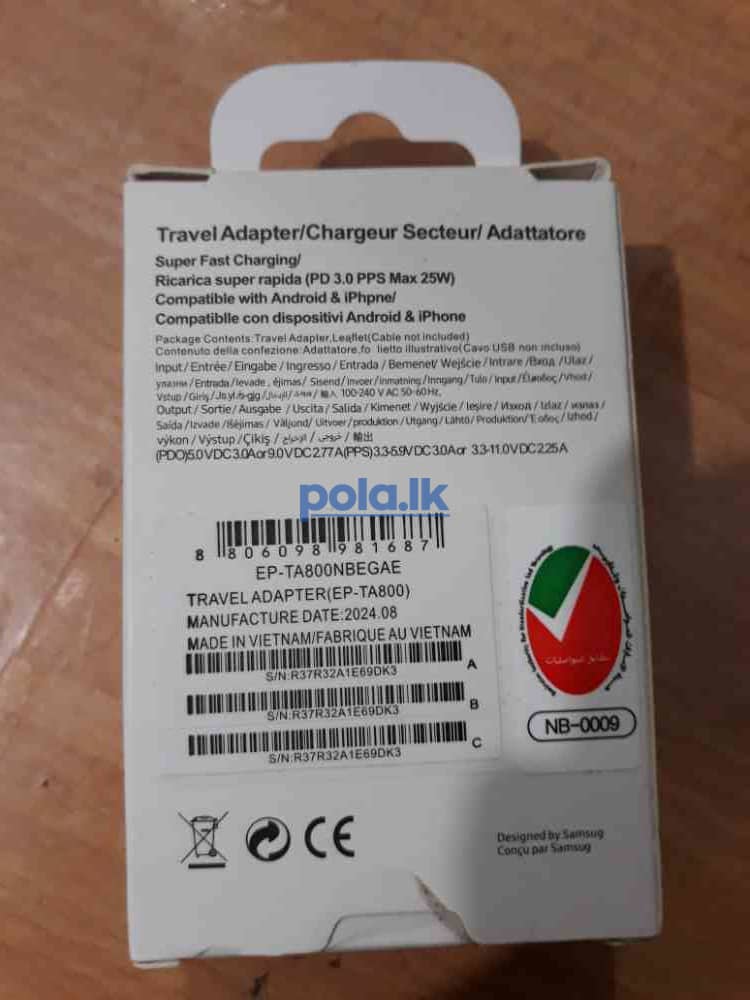 Samsung original c type 25w fast charger - photo 8
