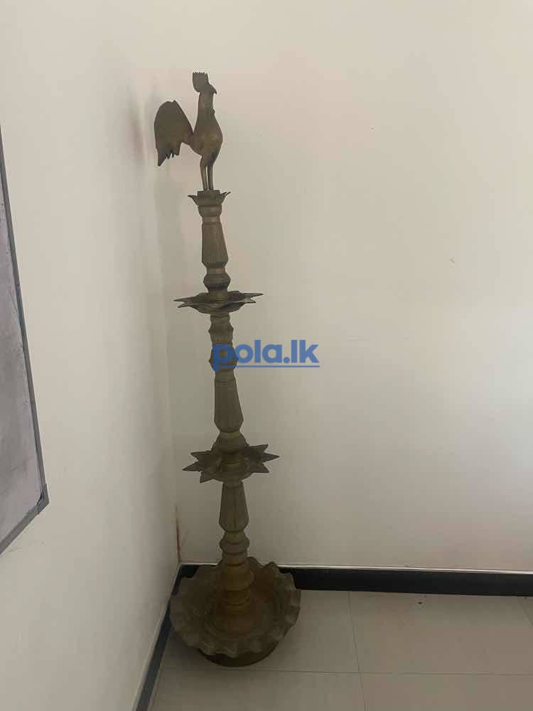 Brass oil lamp for sale - photo 1