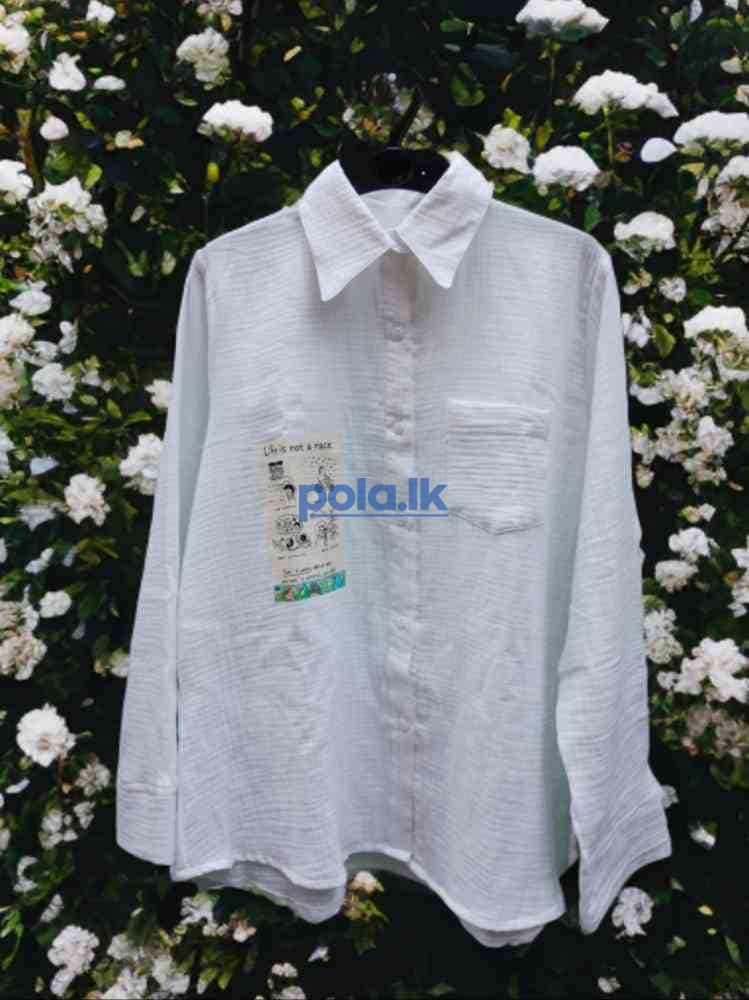 Double cotton shirt blouses collection for girls - photo 10