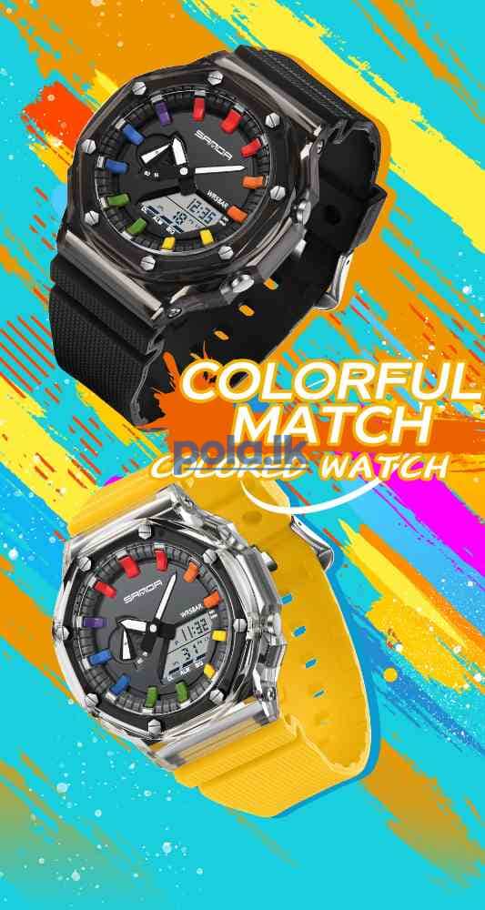 LED men's watch - photo 4