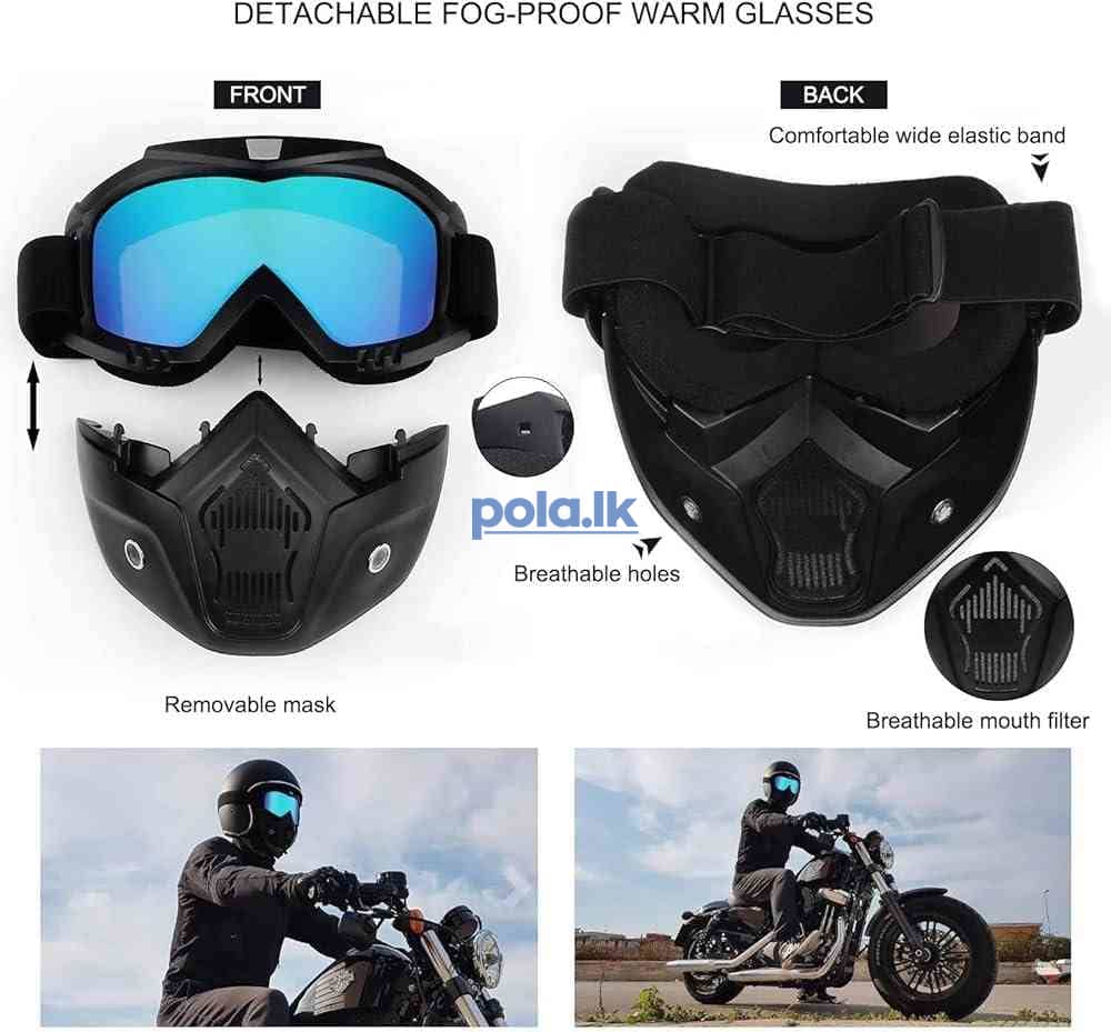 Helmet with goggles - photo 6