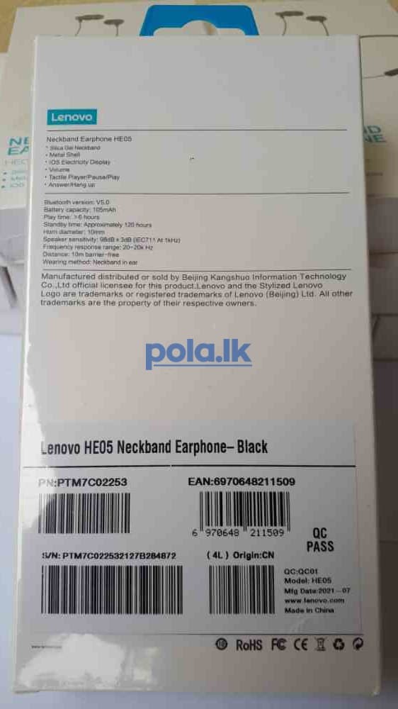 Lenovo neckband HE05 - photo 5
