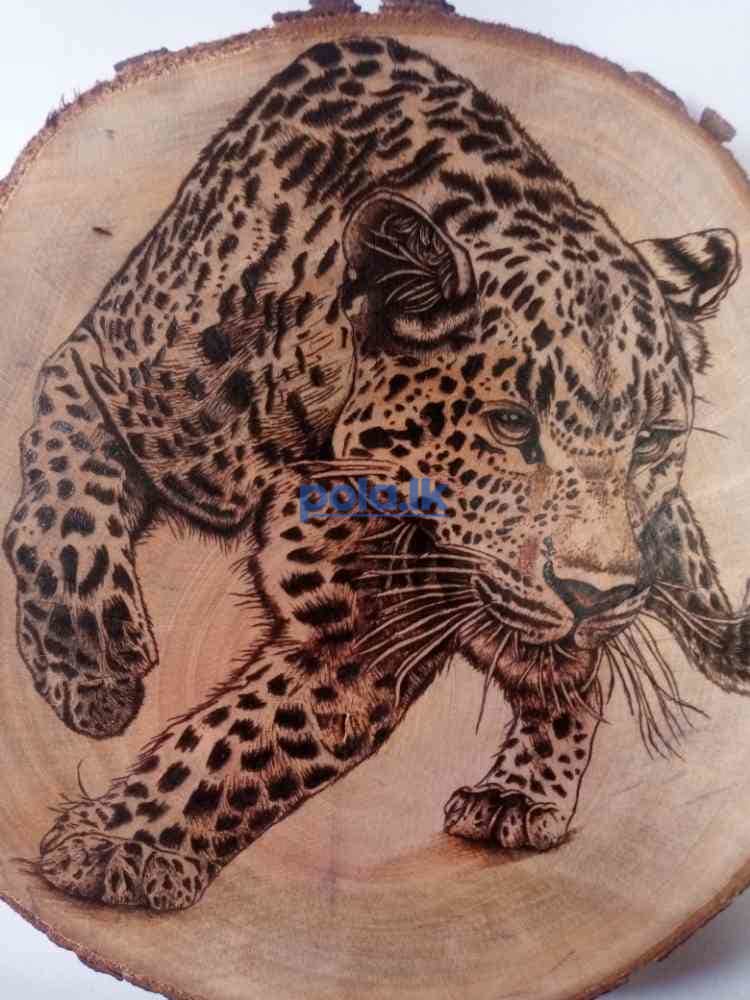 Wood burning art - photo 2