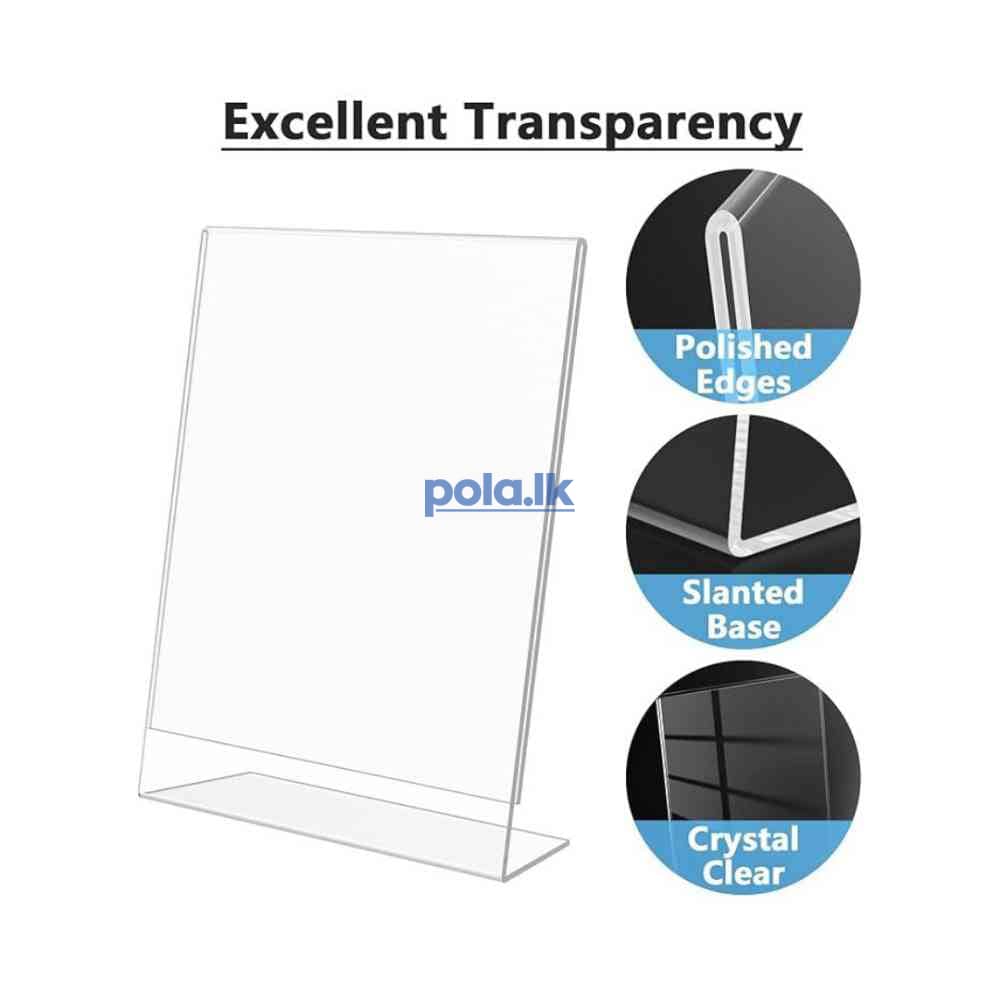 Clear plastic table - photo 3