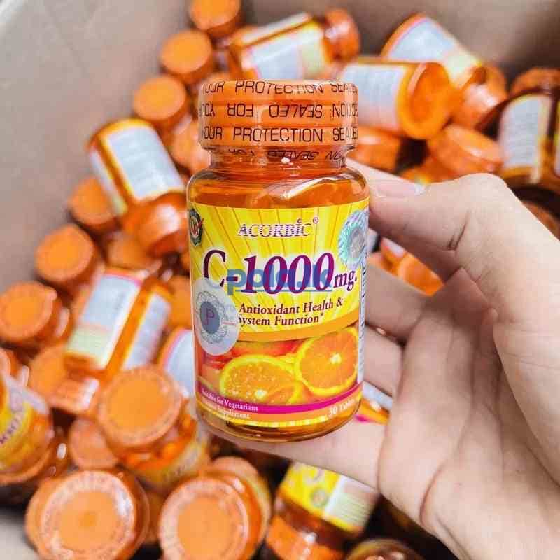 Acorbic c-1000mg vitamin c tablet - photo 2