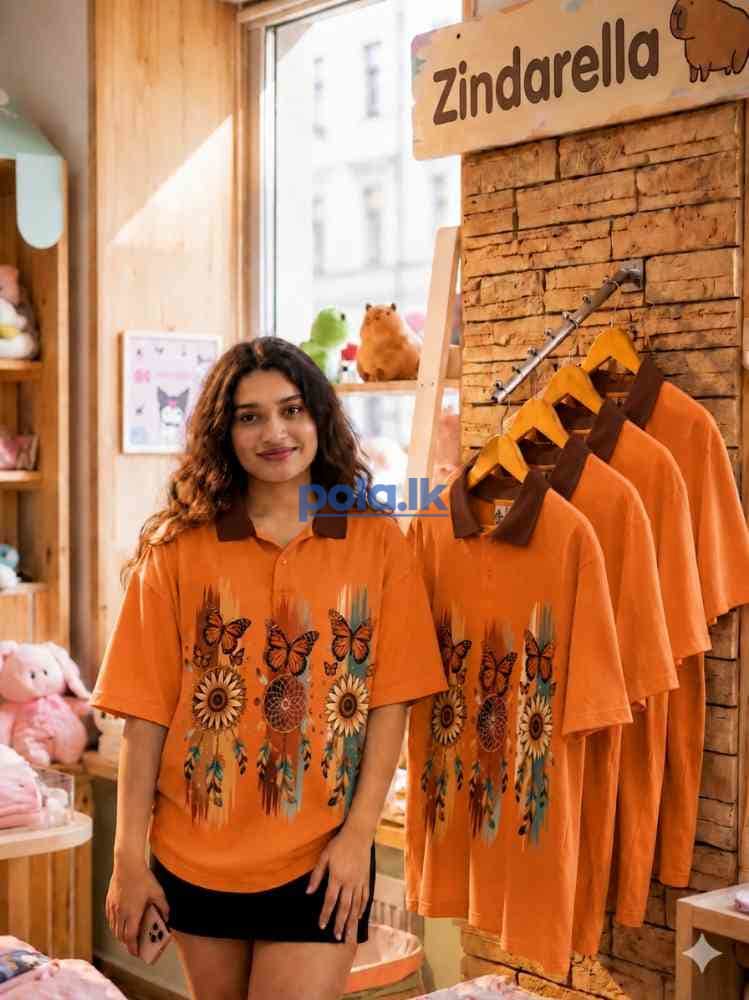 Baggy t-shirts for girls - photo 2