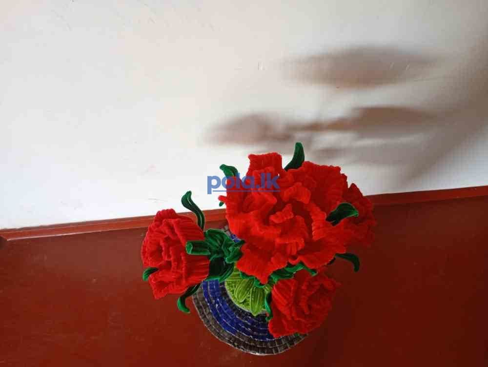 Pipe cleaner flower pot - photo 3