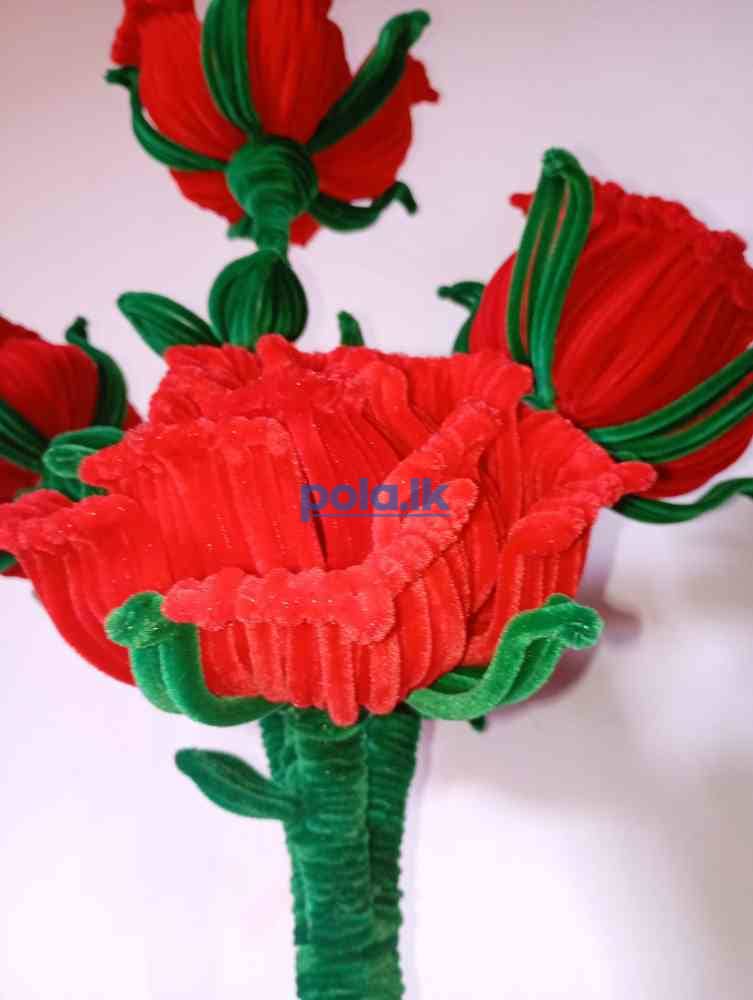 Pipe cleaner flower pot - photo 2