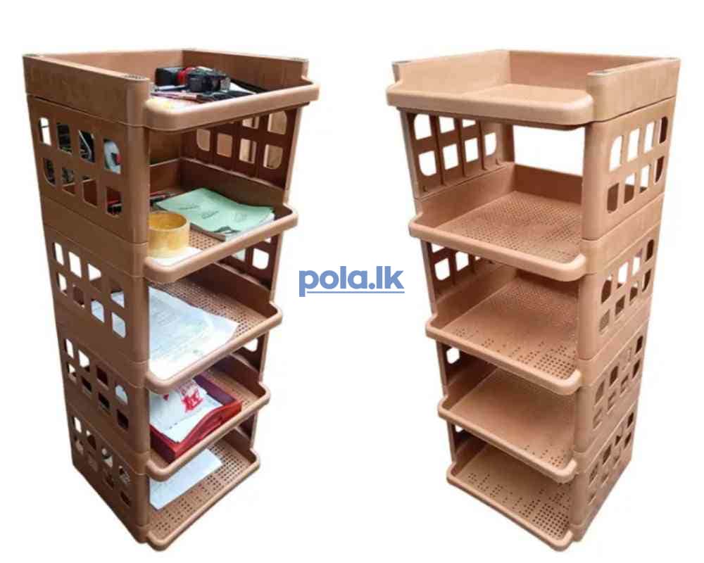 5 Layer plastic book shelf - photo 2