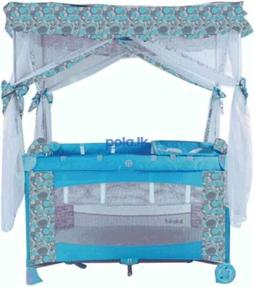 Playpen with mosquito nets - photo 2