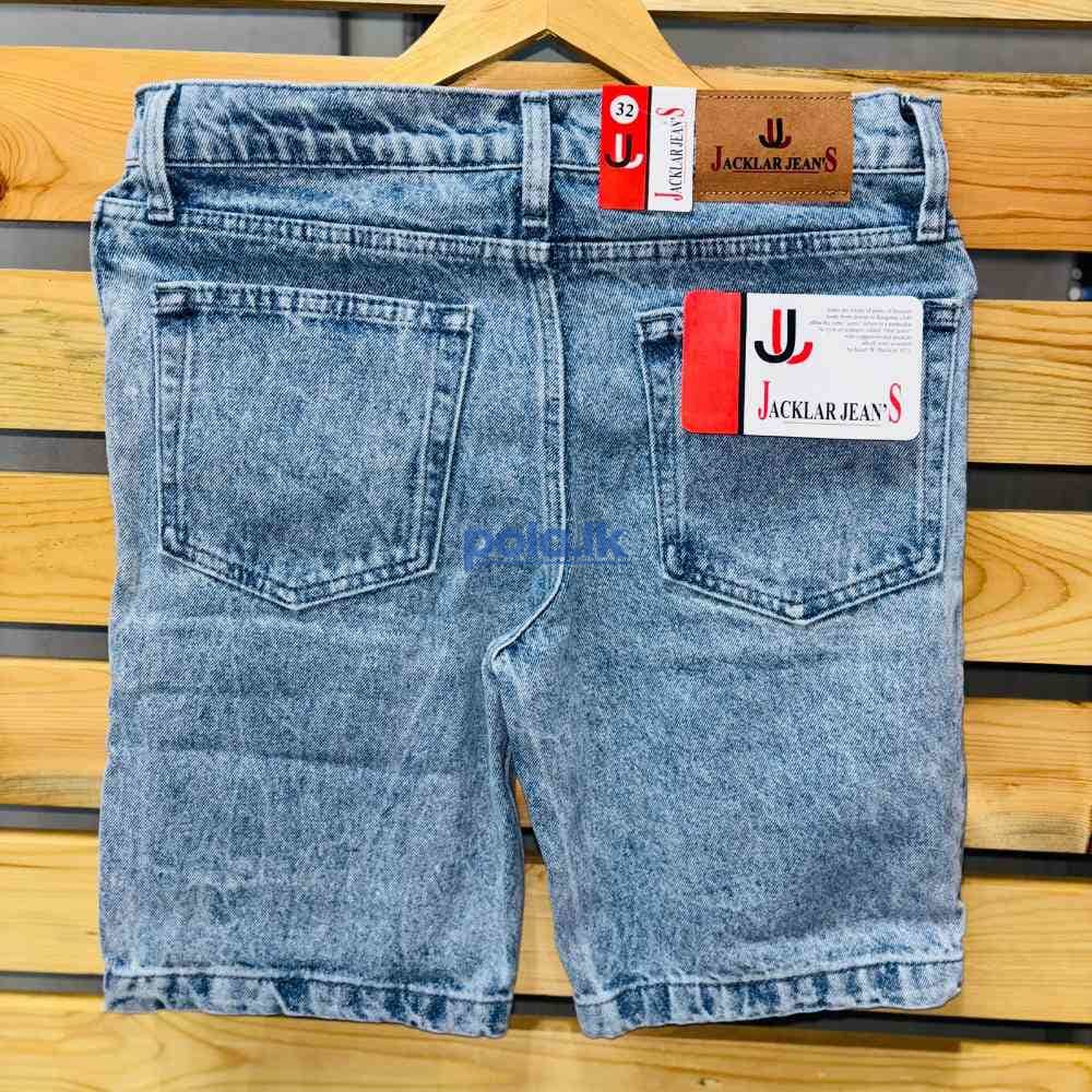 Boys denim pocket short - photo 7
