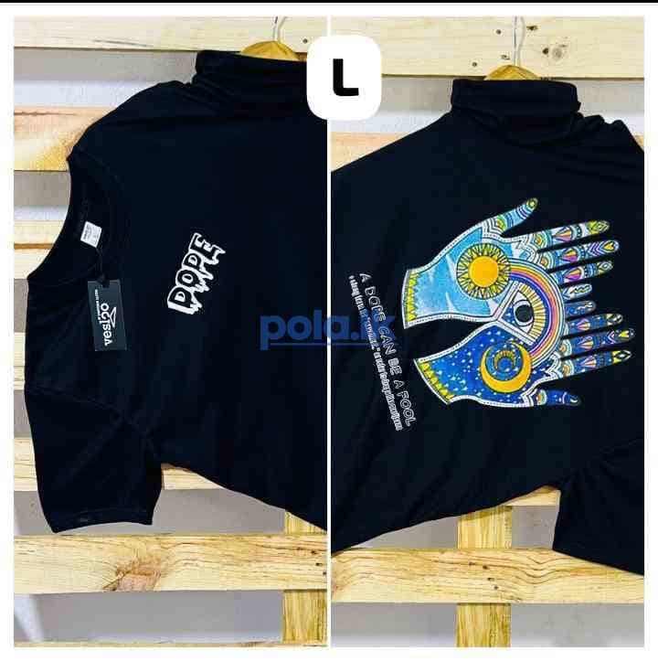 Double side print crew neck t-shirts - photo 1