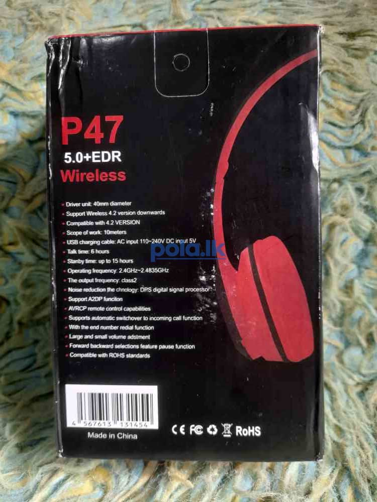 P47 wireless headphones - photo 2