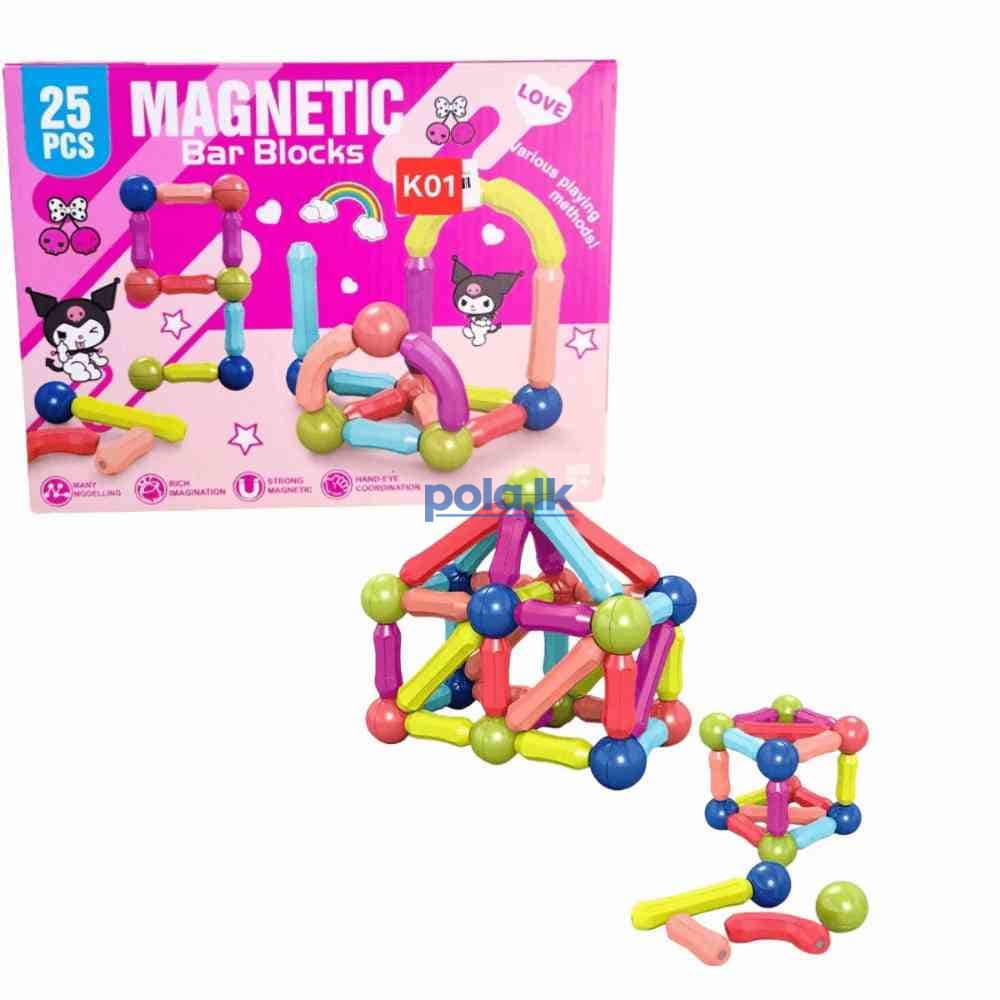 25Pcs magnetic bar block - photo 3