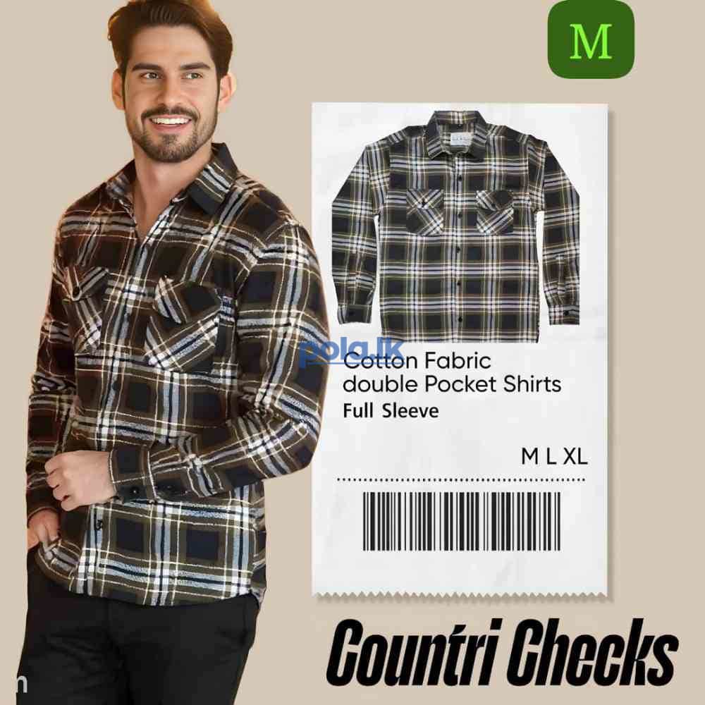 Double pocket men's shirt - photo 4