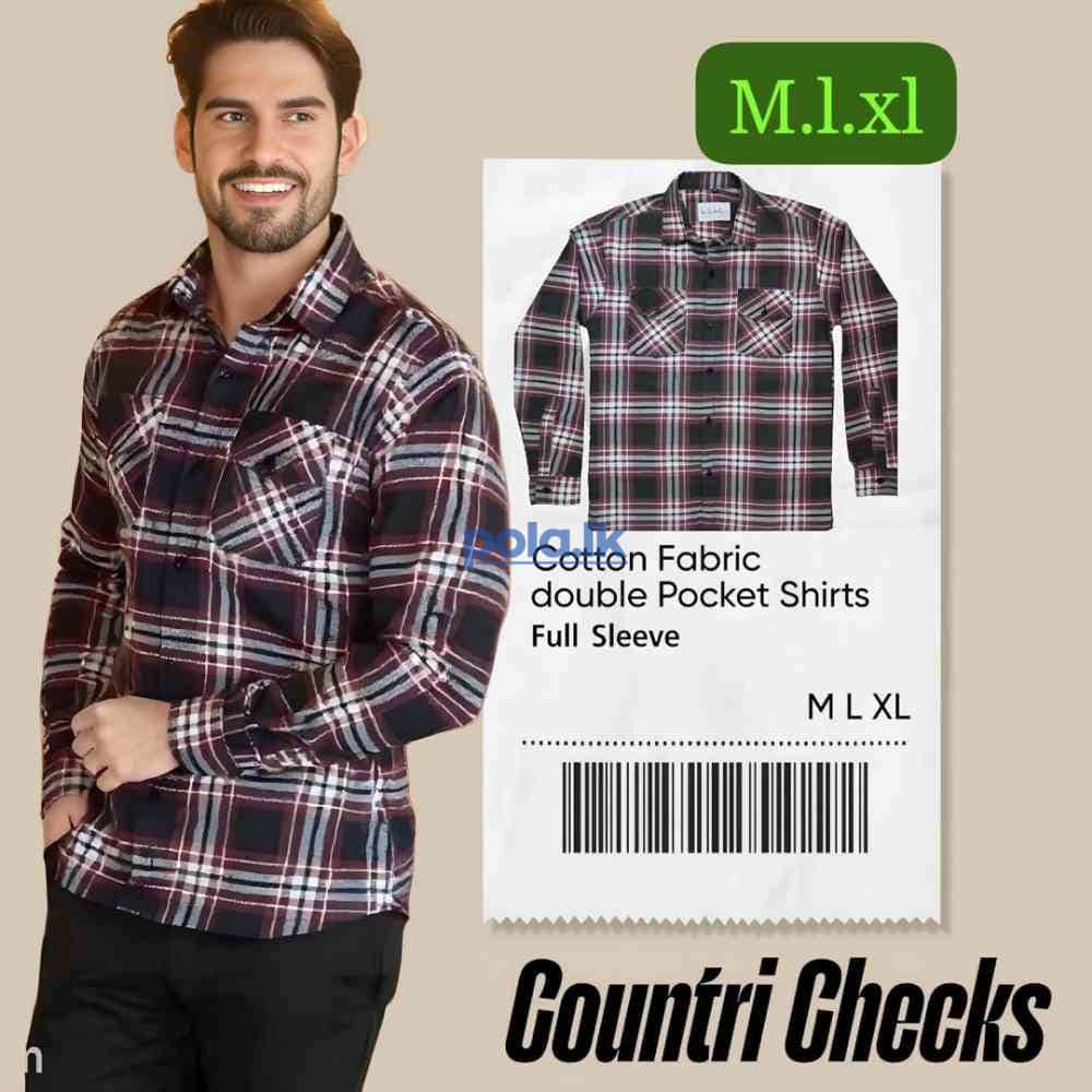 Double pocket men's shirt - photo 6