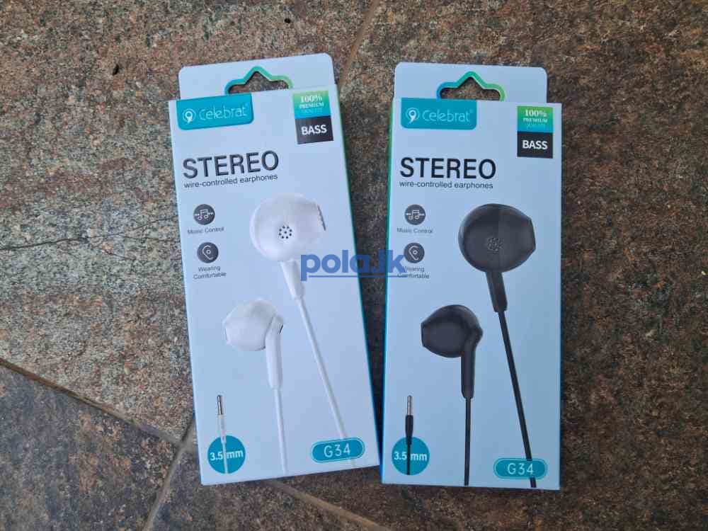 Celebrat earphones g34 handsfree - photo 1
