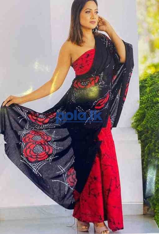 Indian batik sarees for sale - photo 2