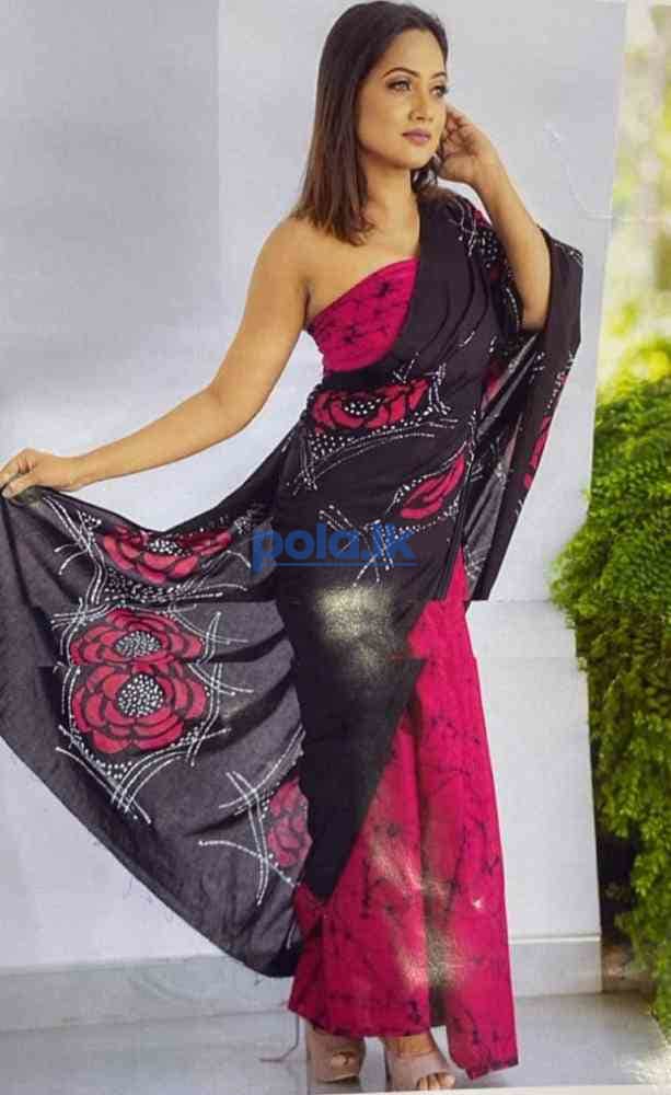 Indian batik sarees for sale - photo 7