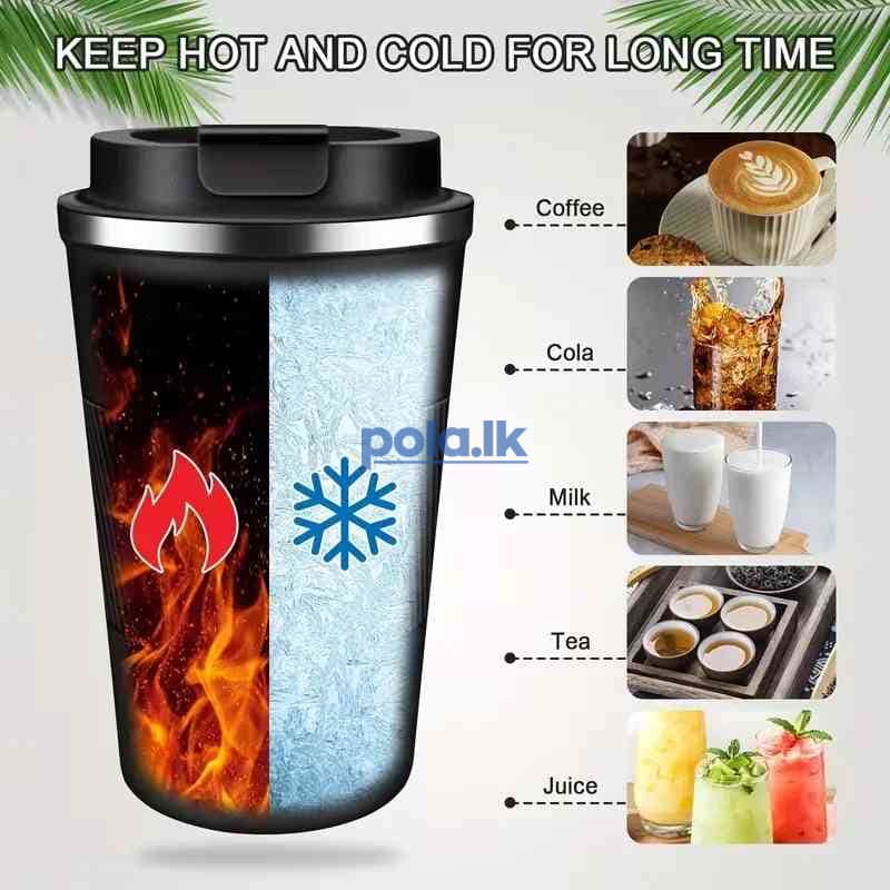 Stainless steel coffee cup - 380ml - photo 4