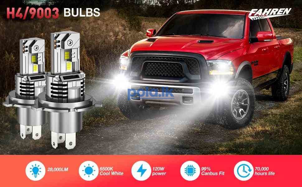 Krieges fahren H4 led 30000lm 120W headlight bulb - photo 6