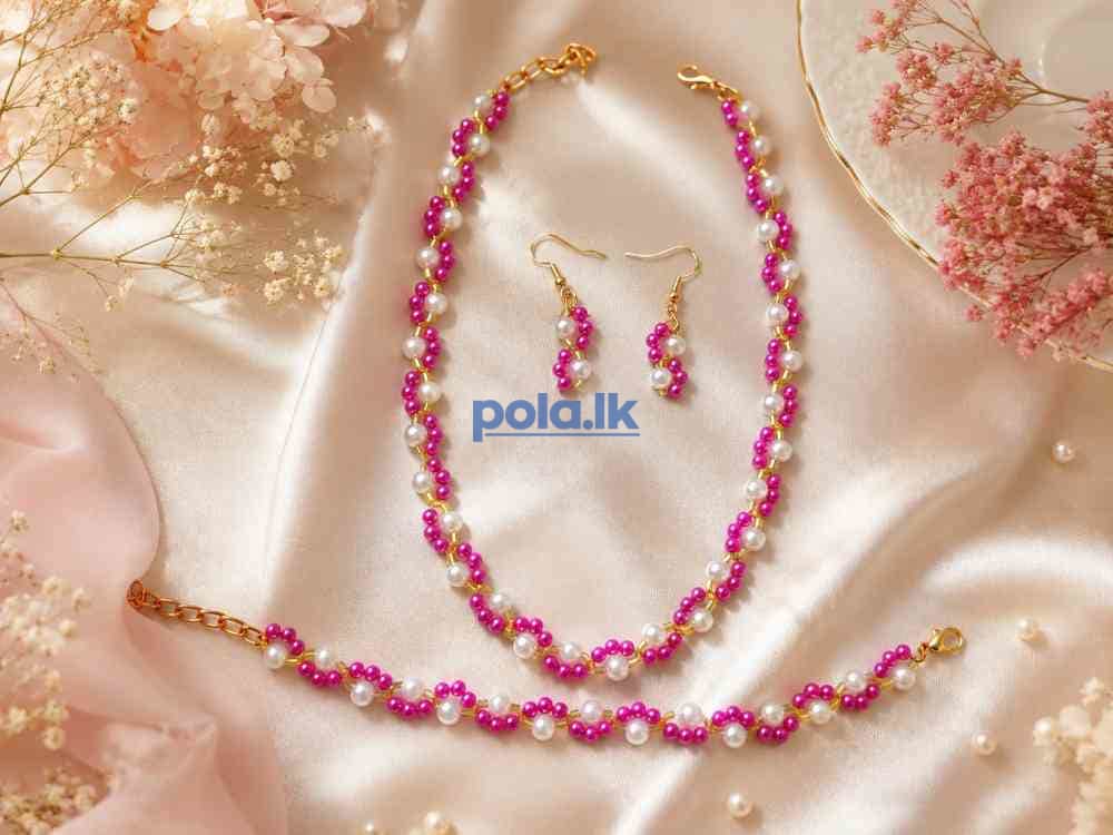 Pearl necklace set - photo 1