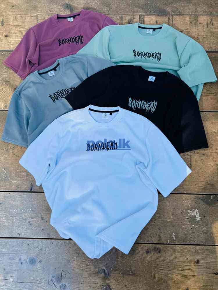 Men’s oversized puff print t-shirts - photo 2