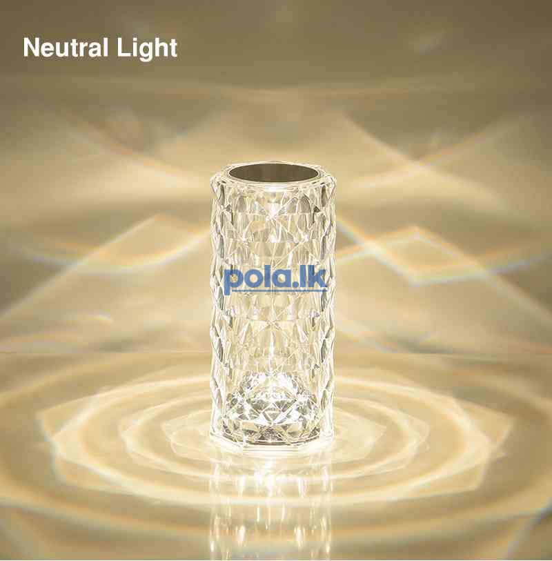 Led crystal diamond touch lamp - photo 12