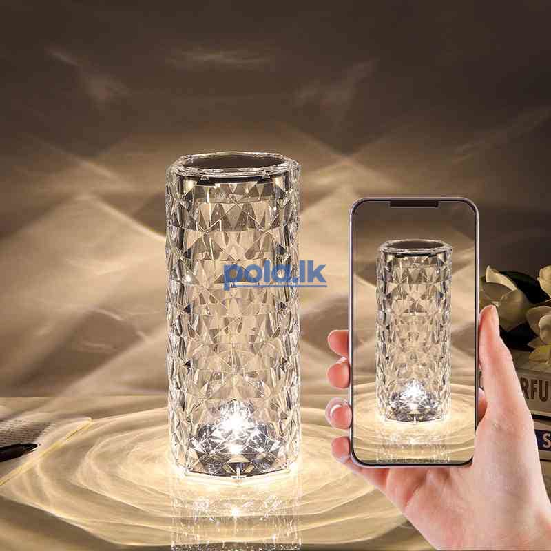 Led crystal diamond touch lamp - photo 10
